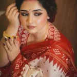 ⚡️প্রিমিয়াম হাফসিল্ক শাড়ি thumbnail