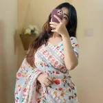 Flash Sale ⚡️ হাফসিল্ক জামদানী শাড়ি thumbnail
