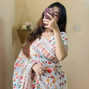 Flash Sale ⚡️ হাফসিল্ক জামদানী শাড়ি