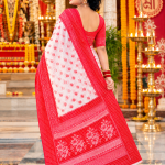 Gamsa Print Saree thumbnail